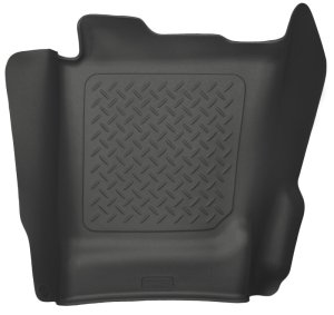 Chevrolet Silverado Floor Mats - Center Hump - Husky Liners - WeatherBeater - Black - 2014
